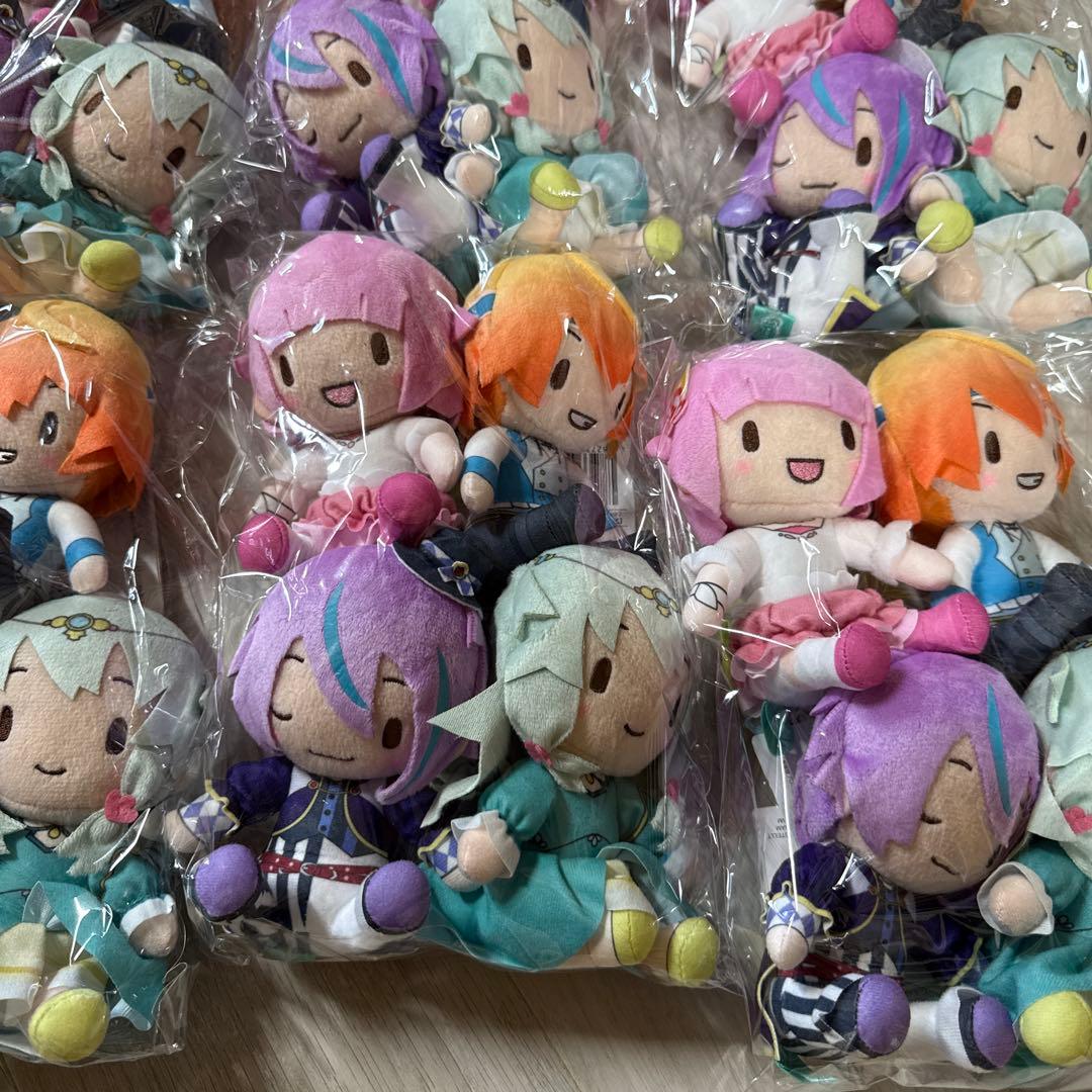 プロセカ ふわぷちミニぬいぐるみ ワンダーランズ×ショウタイム4種×16個