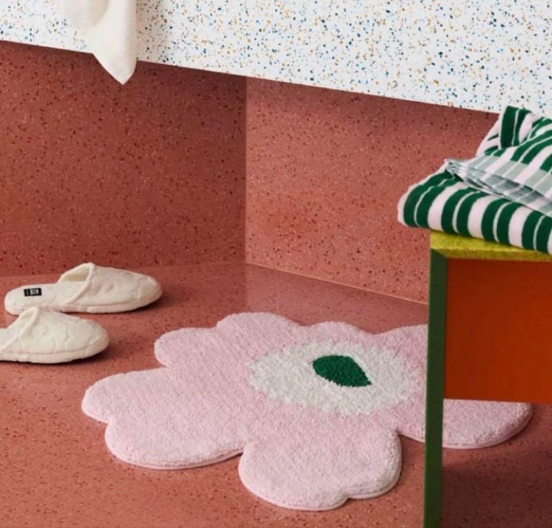 Marimekko Unikko バスマット 73×74 cm