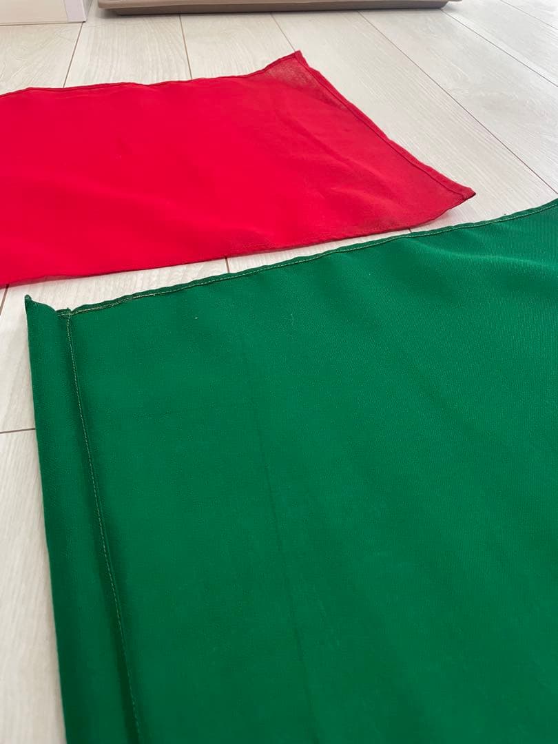 電車 信号用フラッグ 旗 2枚セット