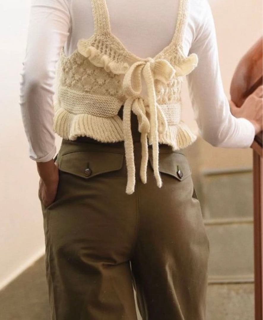 PUR 池田泉　2tuck gurkha pants (olive)