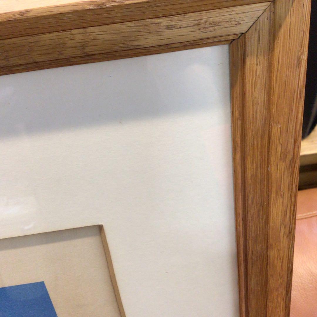 風船と少女の絵 エイボン カンパーナ 春 Avon Campana 絵画USED