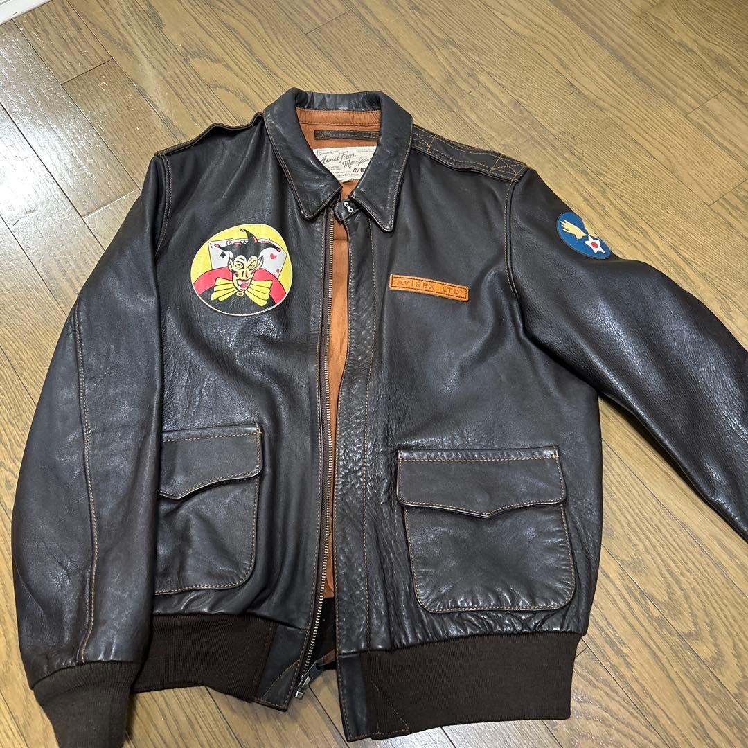 AVIREX レザージャケットの通販はau PAY マーケット - 輸入雑貨の