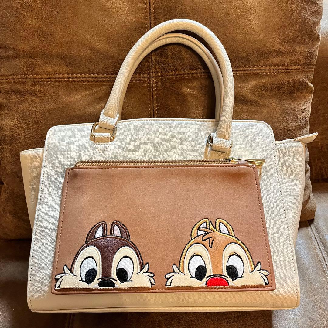 ディズニー チップとデール バッグ ショルダー トート 2way - メルカリ