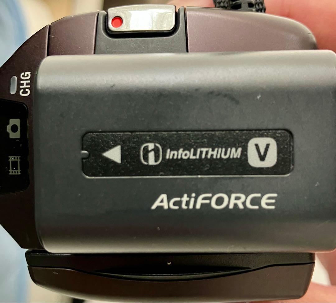 【美品・完動】SONY HDR-CX590 ビデオカメラ本体バッテリー付属