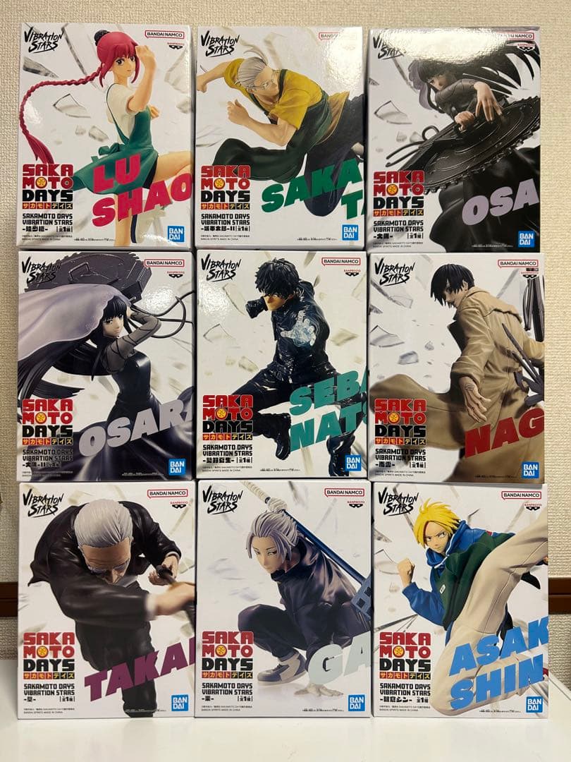 プライズ サカモトデイズ フィギュア まとめ売り 9体 - メルカリ