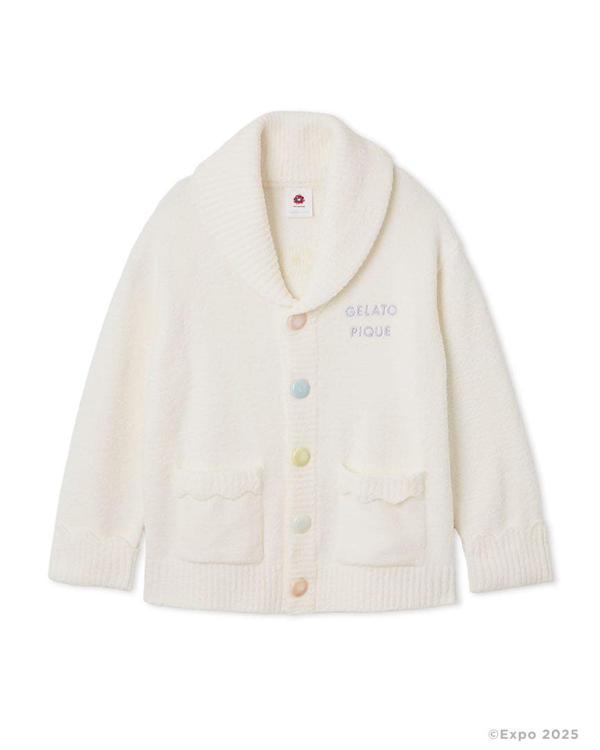 関西万博限定 ジェラピケ ミャクミャクショールカーディガン ユニセックス S-M