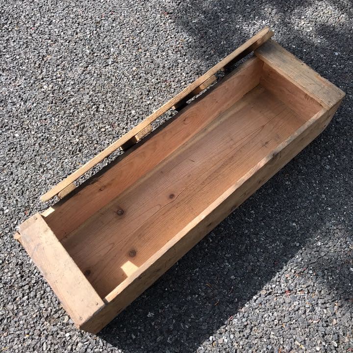 昭和初期 三條軍需工業株式會社 木工具箱 レトロ ヴィンテージ