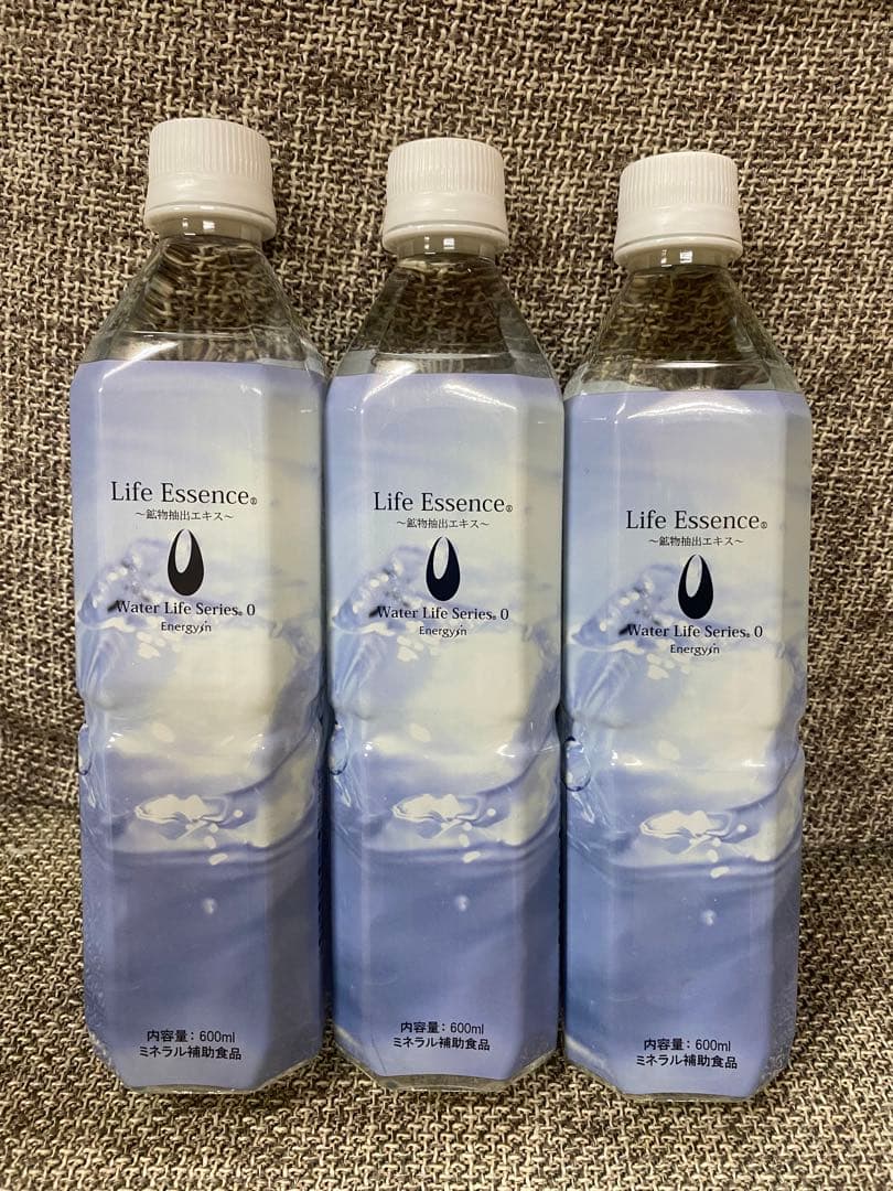 エコウォーターポタポタクラブ ライフエッセンス 600ml 3本