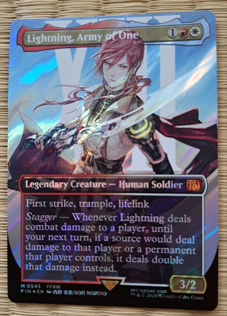 シーンドライブ、ライトニング 英語版 サージ Foil MTG FF - メルカリ