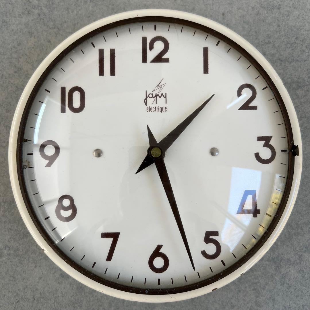 electriqueヴィンテージ ウォールクロック インダストリアル 壁掛け時計