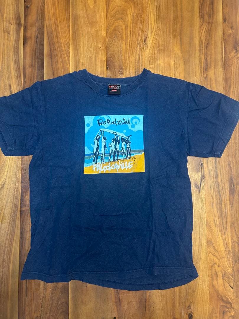 FatboySlim ツアーTシャツ ネイビー