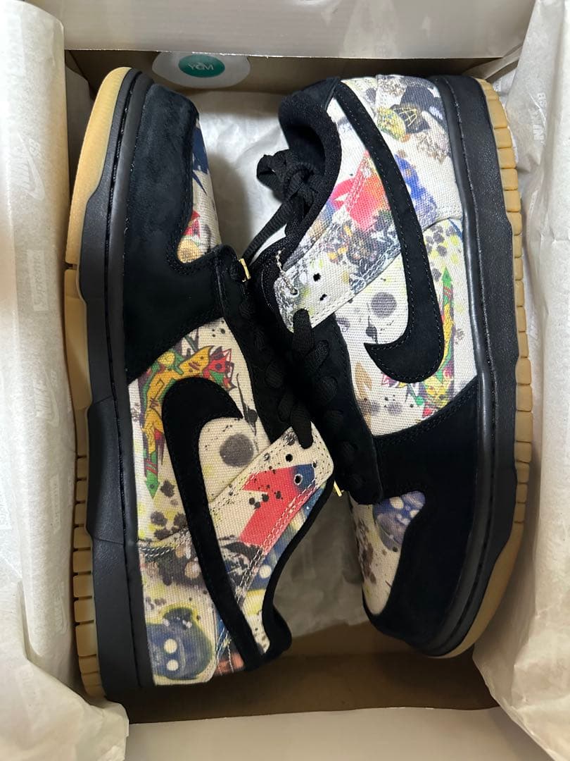 Supreme × NikeSB DunkLow Rammellzee 27.5