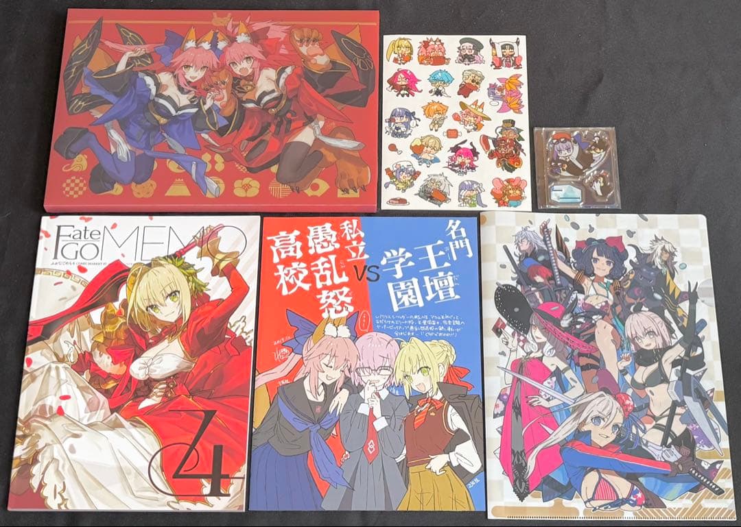 ワダアルコ FGO Fate/GOMEMO9 ワダメモ 1〜5、けもみみずぎ