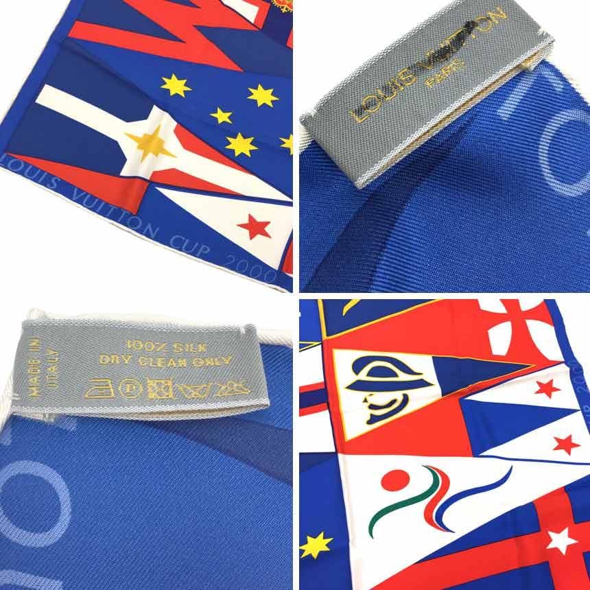 ルイヴィトンカップ2000　スカーフ　旗　バンダナ　限定品　aq9928