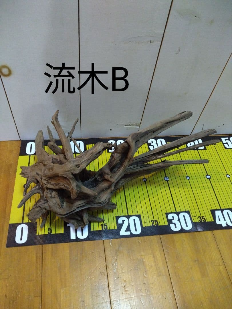 送料無料、早い者勝ち】良型流木4点セット