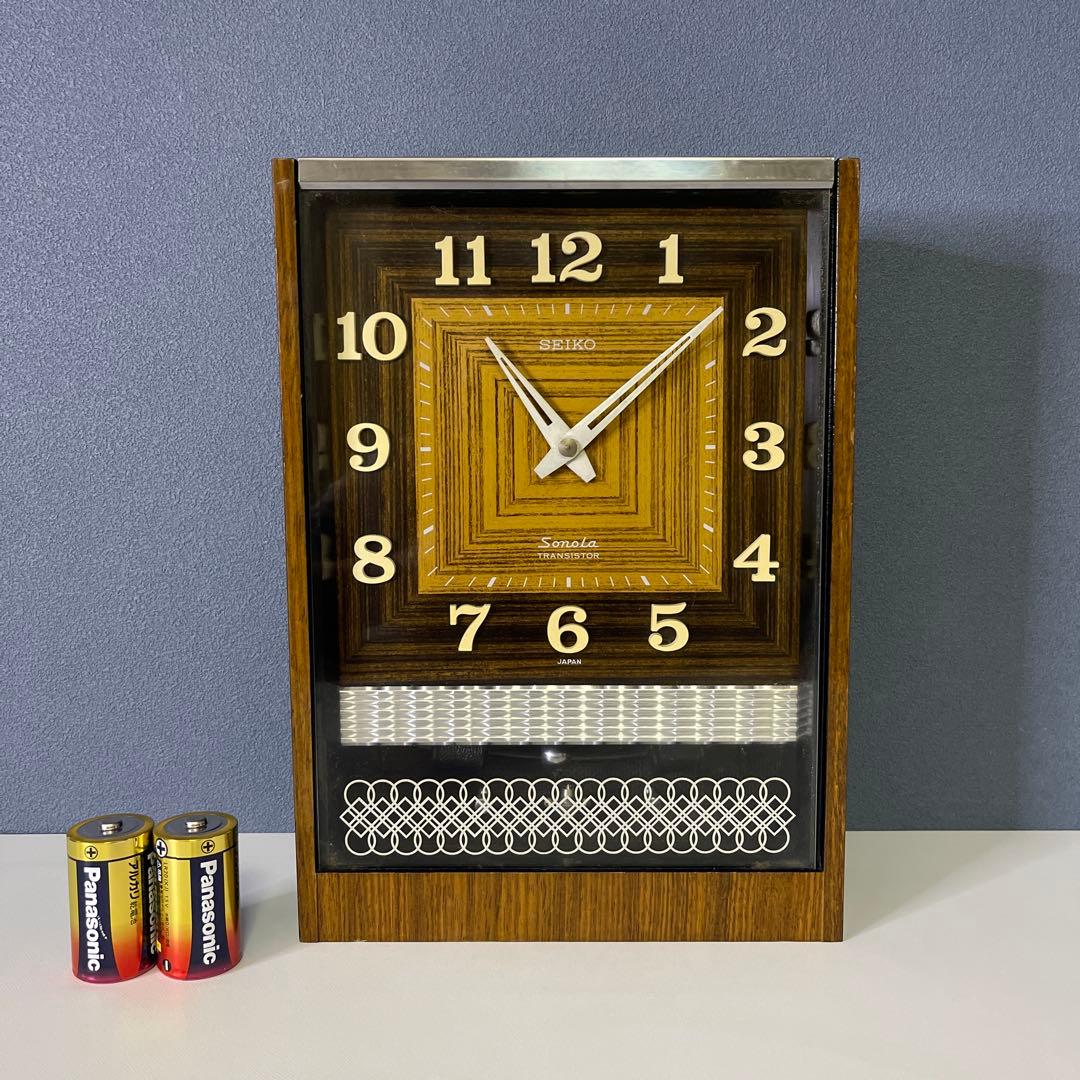 【美品　セイコー 】ソノーラ振り子時計