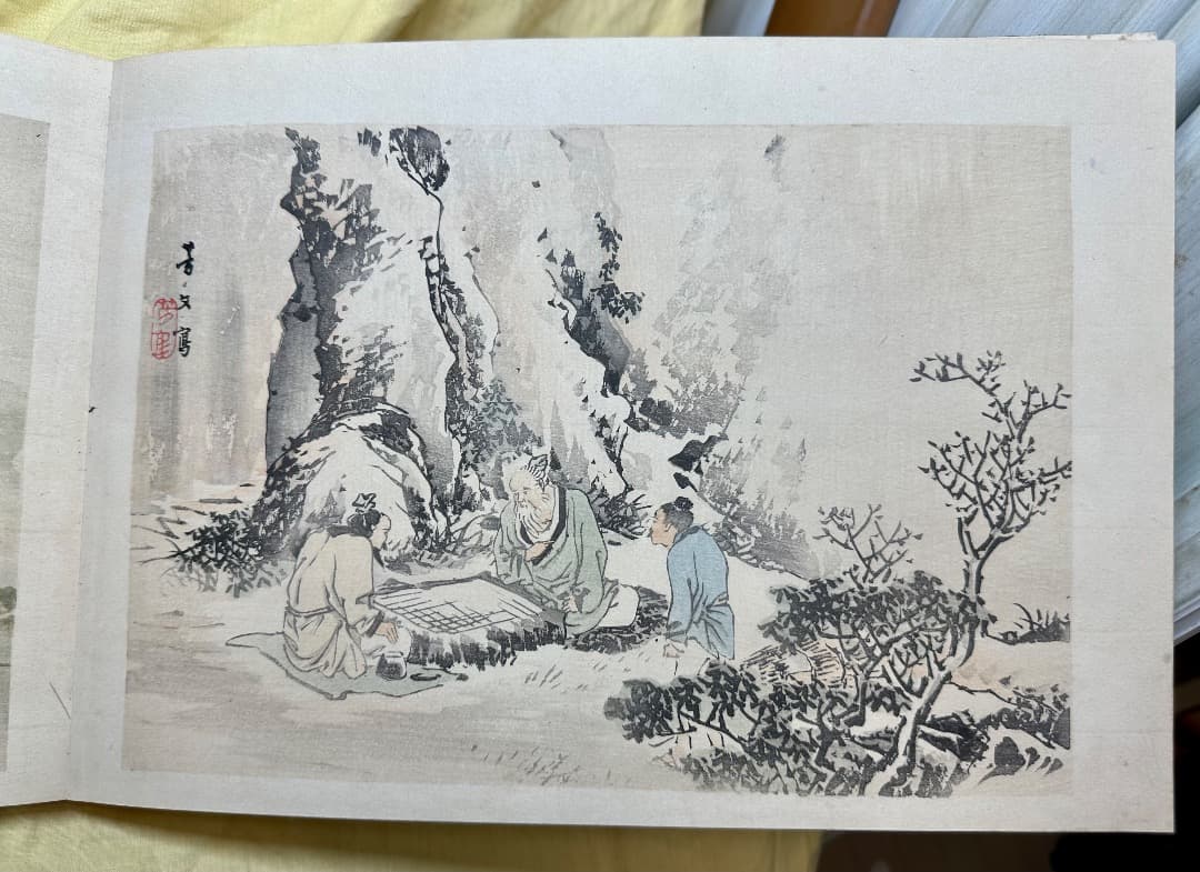 都の錦」 木版画集26図 明治24年・幸野楳嶺 今尾景年 竹内栖鳳など絵