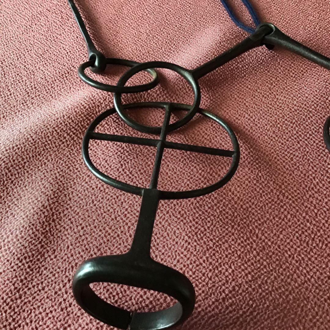馬具 馬銜 (はみ］ 江戸期上級侍馬具 時代江戸期