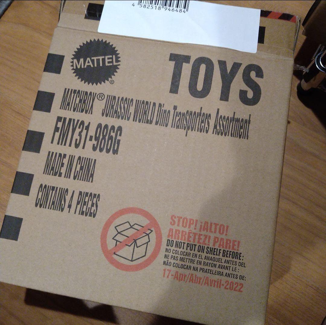 マッチボックス ジュラシック・ワールド 4台セット ラスト1点!!