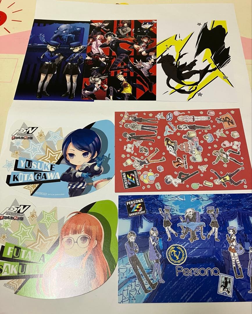 ペルソナ5 他 ポスカ、コースター類
