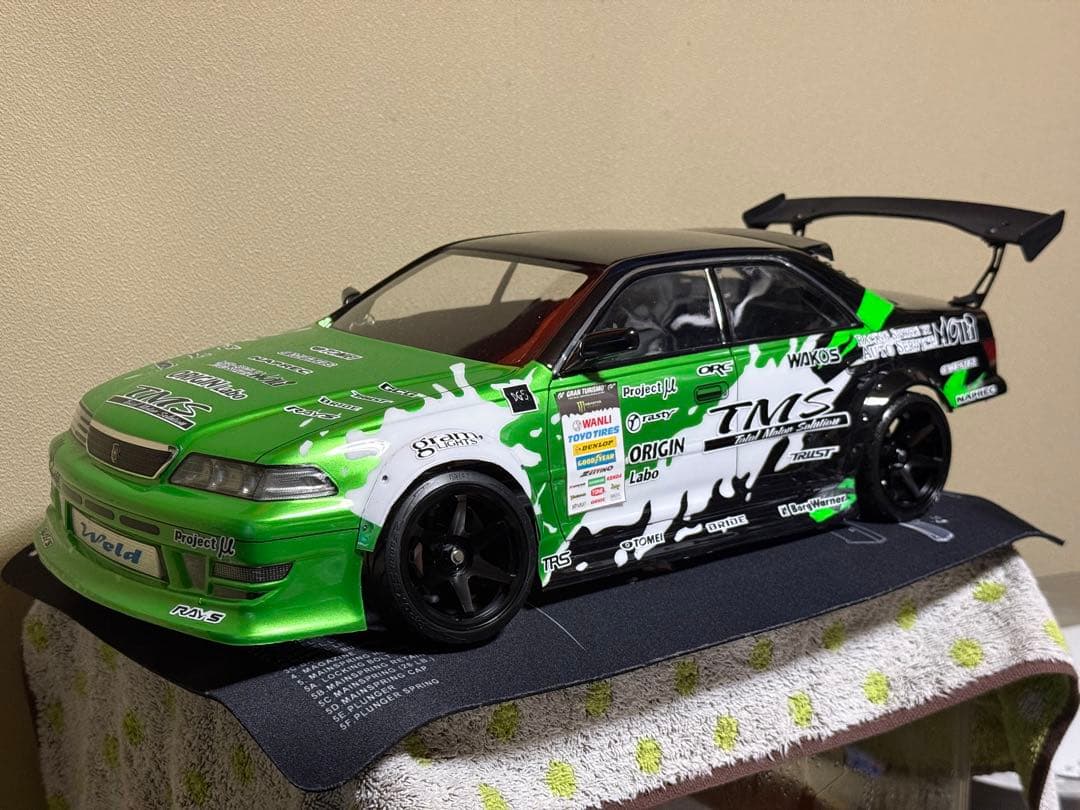 オーバードーズ JZX100 マークII TMS 高橋和己号 ラジコンボディ