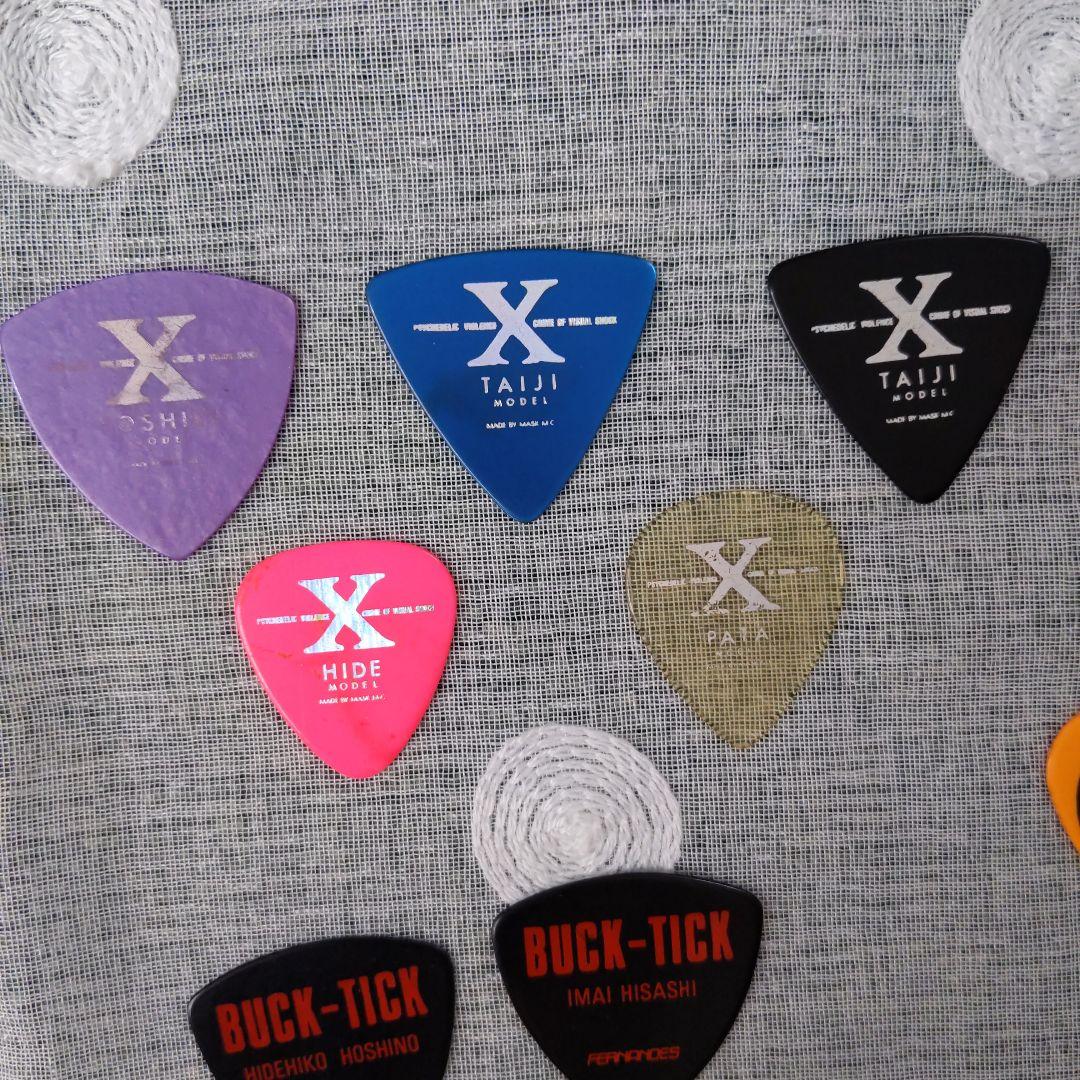 80年代、90年代、バンド・アーティスト ギターピック 22枚セット