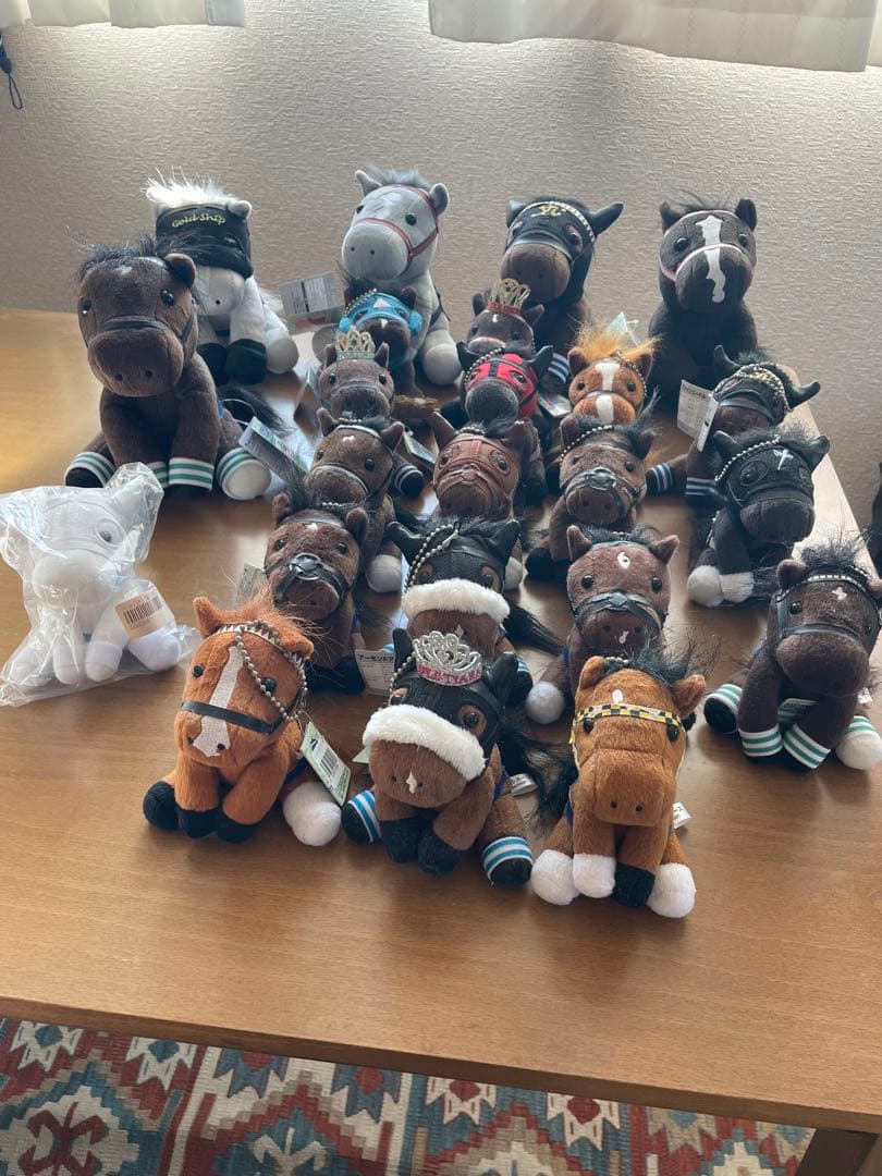 JRA Welcomeチャンス！ アイドルホース ぬいぐるみ 3種セット① Amazon