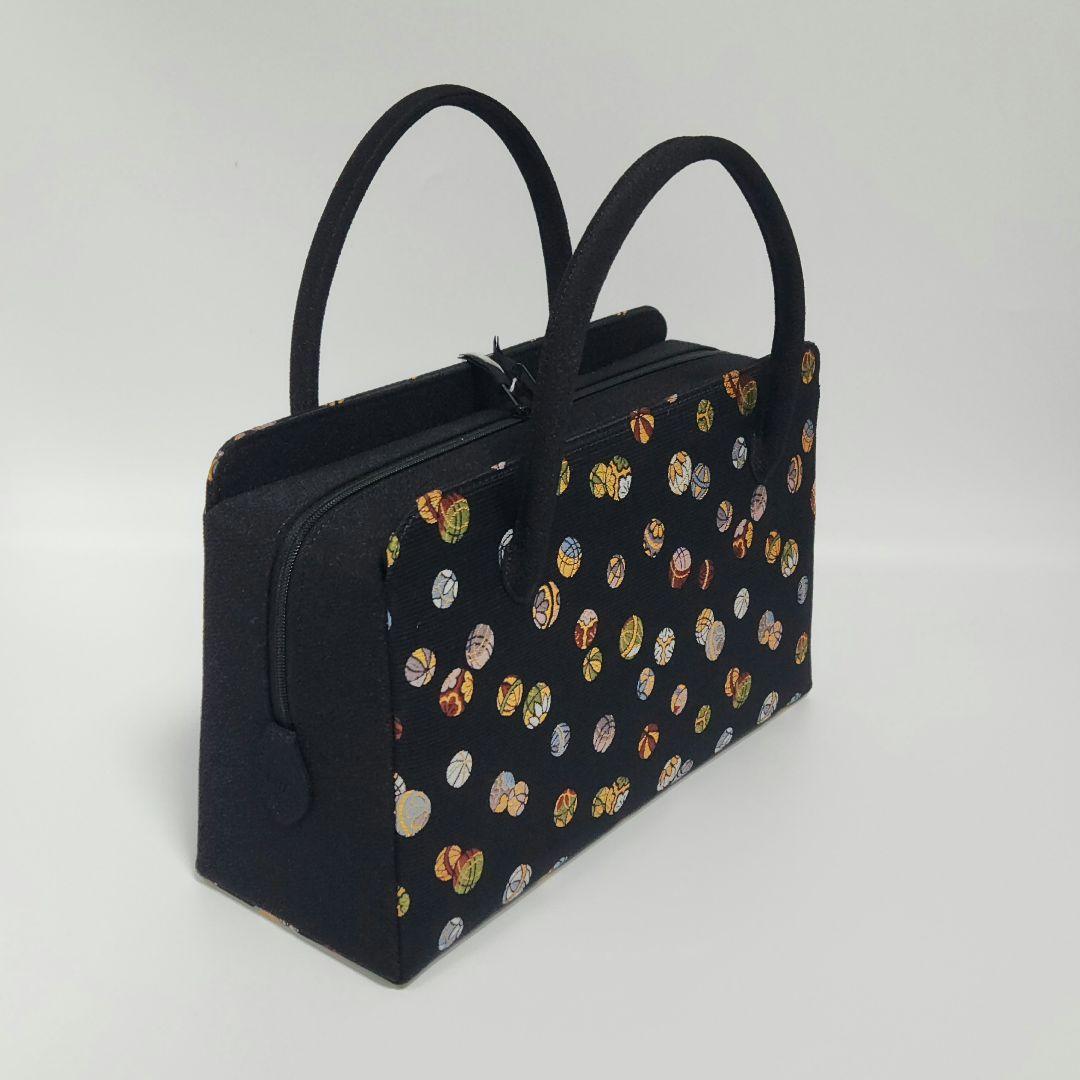 和装バッグ　利休バッグ　金蘭織物 入卒式　結婚式　商品番号:k-37