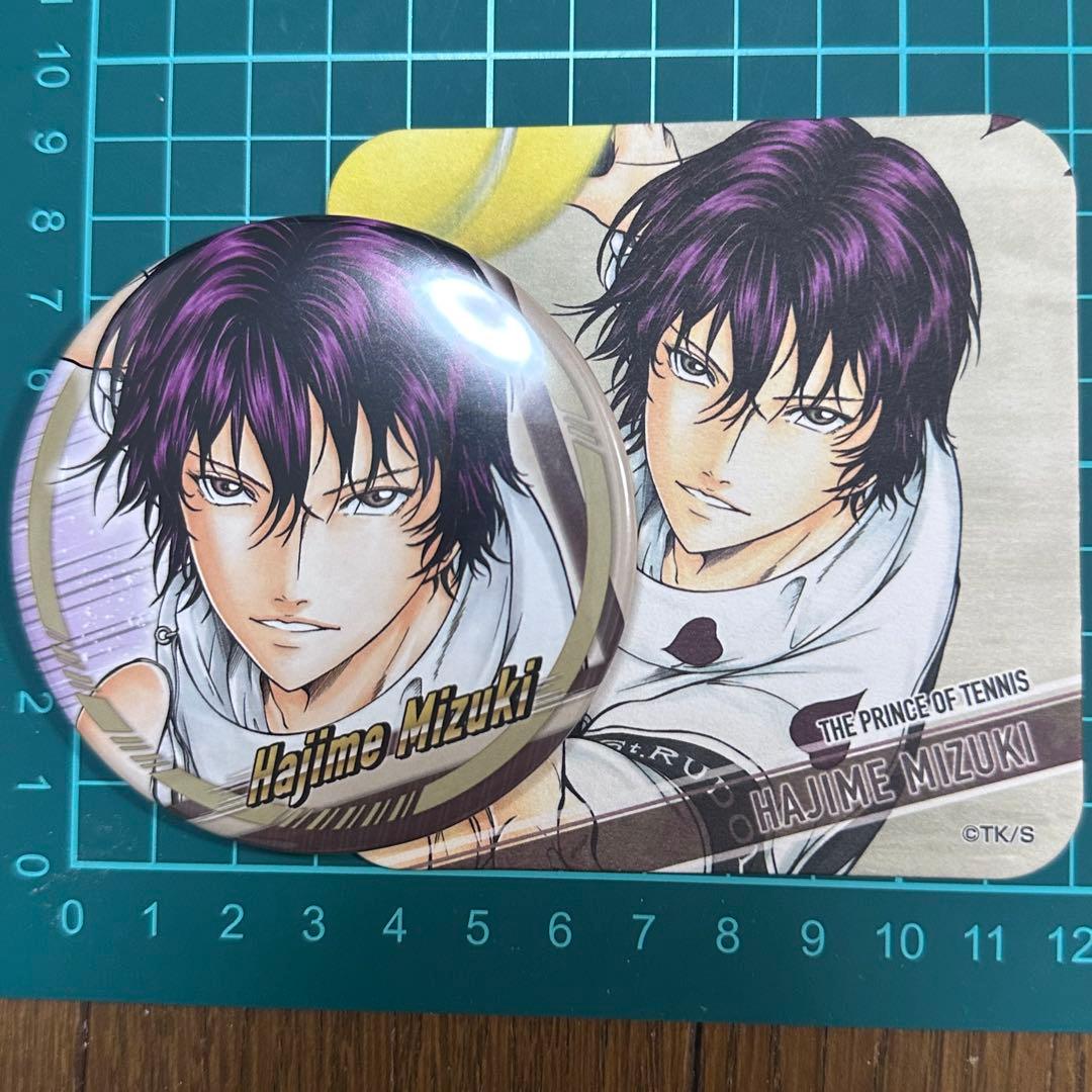 テニスの王子様　観月はじめ　原画展　コレクション缶バッジ　アートコースター テニスの王子様 観月はじめ 原画展 コレクション缶バッジ アートコースター