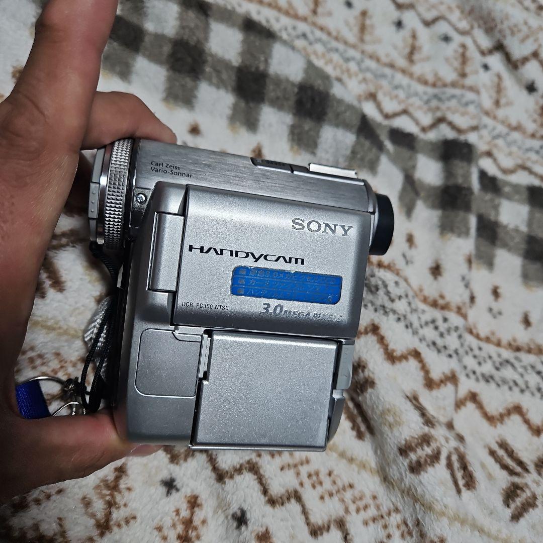 ジャンク品SONYソニーDCR-PC350ハンディカムデジタルビデオカメラ