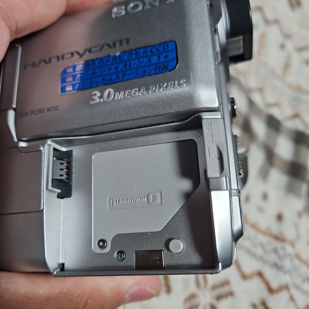 ジャンク品SONYソニーDCR-PC350ハンディカムデジタルビデオカメラ