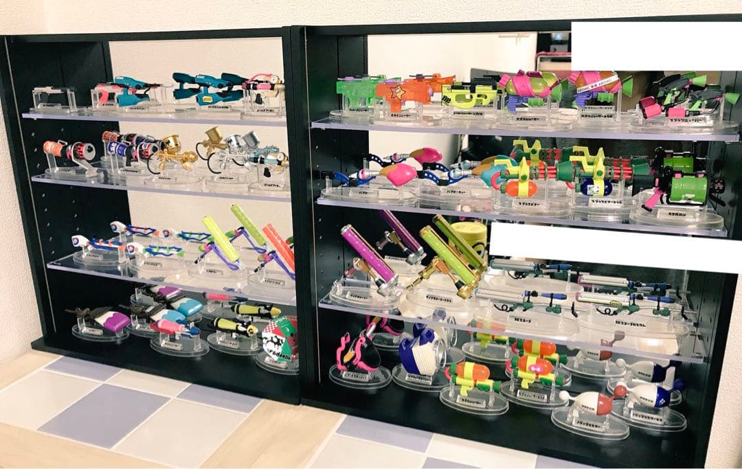 Splatoon ブキコレクション フィギュアケース セット