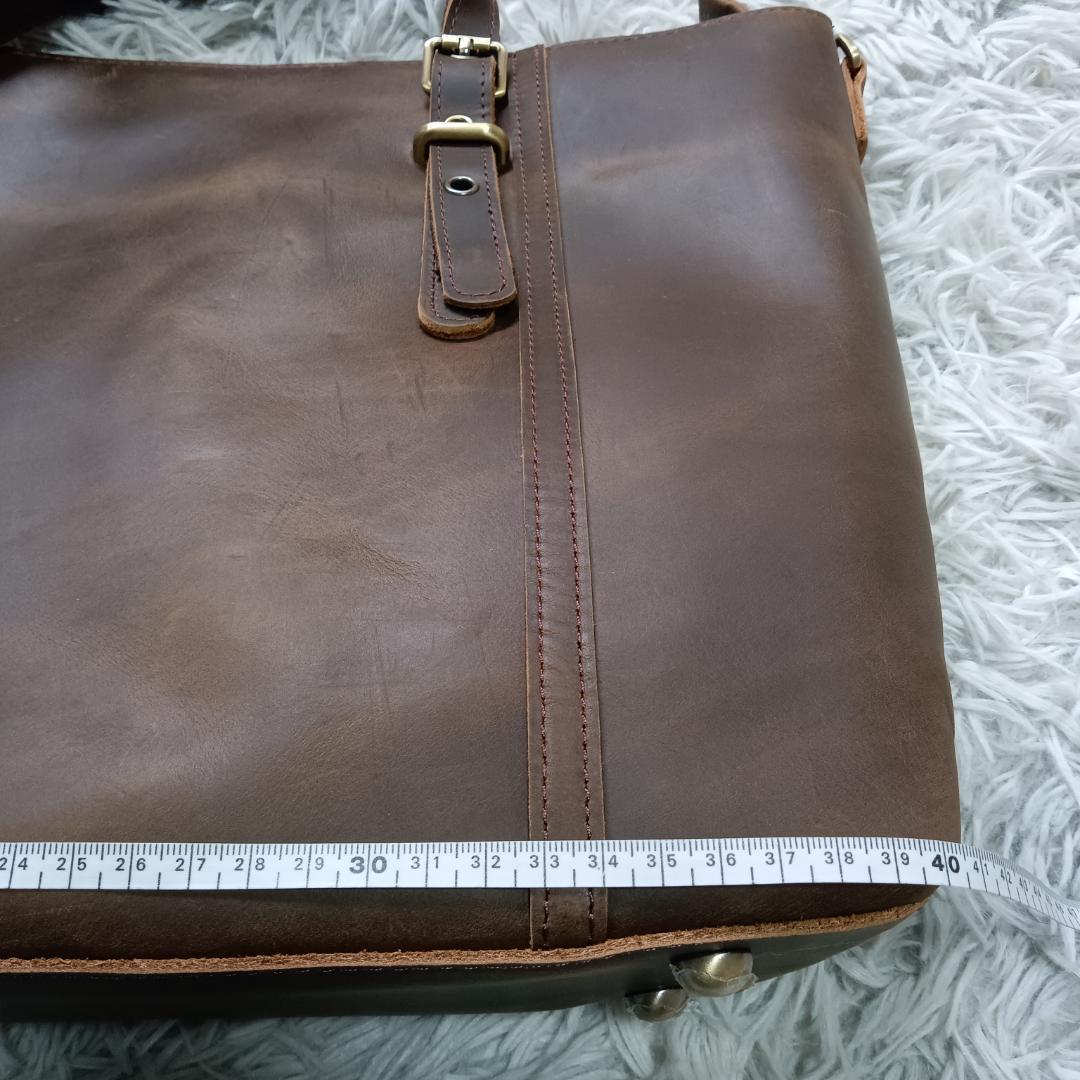 在庫処分✨ TIDING タイディング トートバッグ ダークブラウン