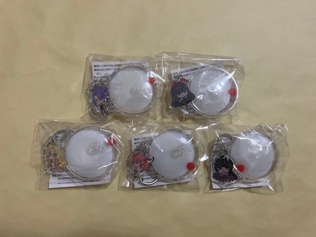 C106 みるくふぁくとりー バニー学園 タペストリーセット 全5種