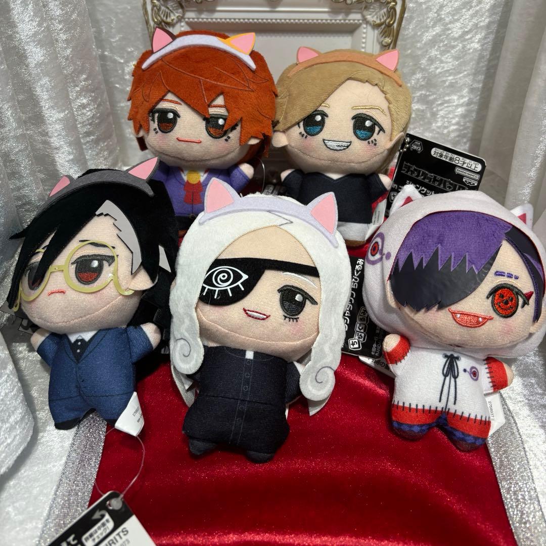 ジャンケットバンク in ナンジャタウン ちびぐるみ ぬいぐるみ 全5種