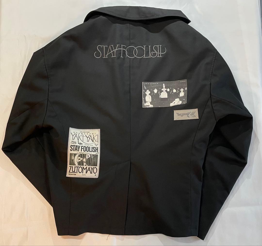 ずとまよ zutomayo STAY FOOLISH Jacket BLACK - メルカリ