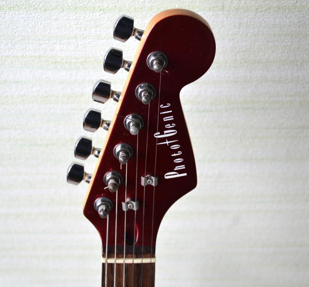 Photogenicフォトジェニック　エレキギターストラトタイプ赤