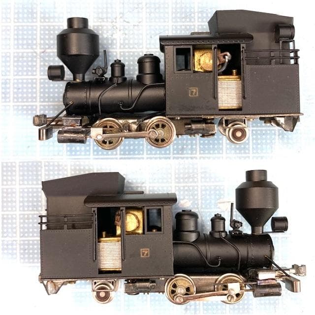 木曽森林鉄道B1リアタンクロコ つぼみ堂製 HO (16.5㎜)