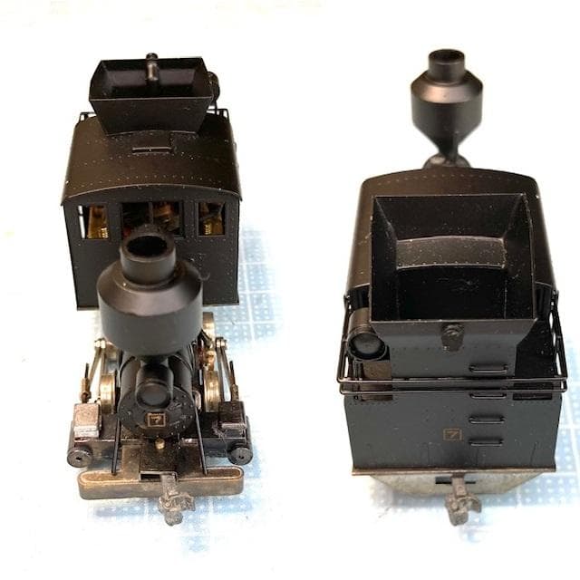 木曽森林鉄道B1リアタンクロコ つぼみ堂製 HO (16.5㎜)