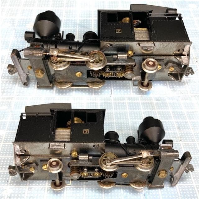 木曽森林鉄道B1リアタンクロコ つぼみ堂製 HO (16.5㎜)