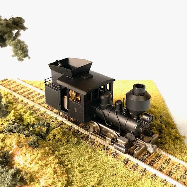 木曽森林鉄道B1リアタンクロコ つぼみ堂製 HO (16.5㎜)