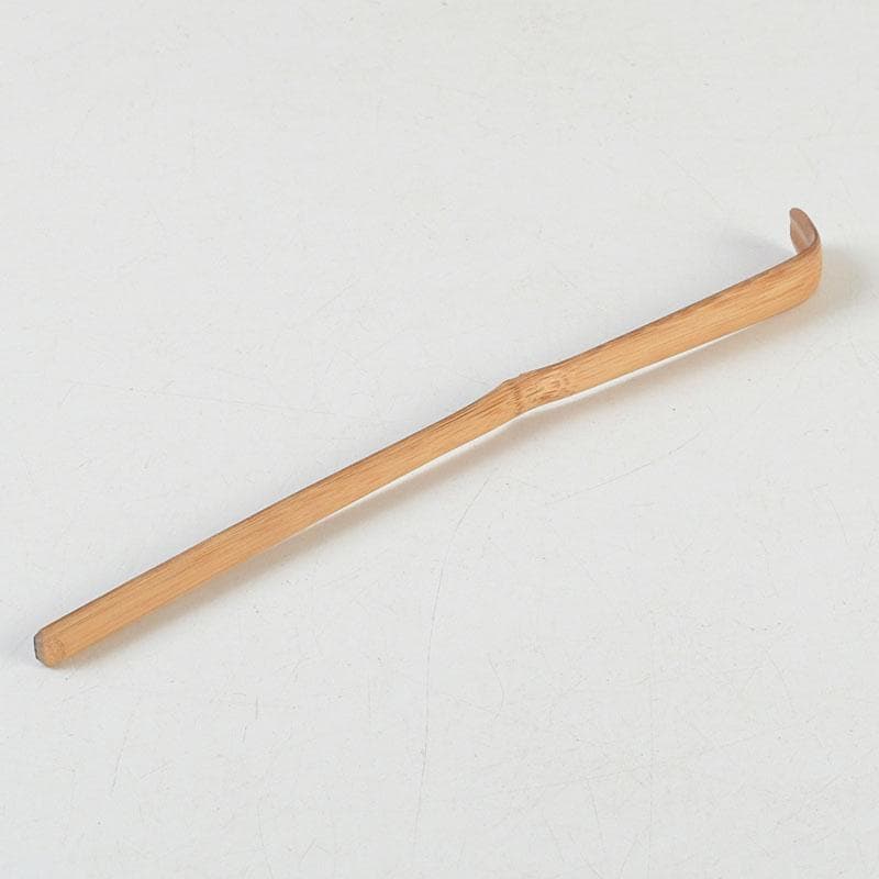 茶道具 茶杓 銘『山路』 前大徳 佐藤朴堂書付 共筒共箱 C 9402