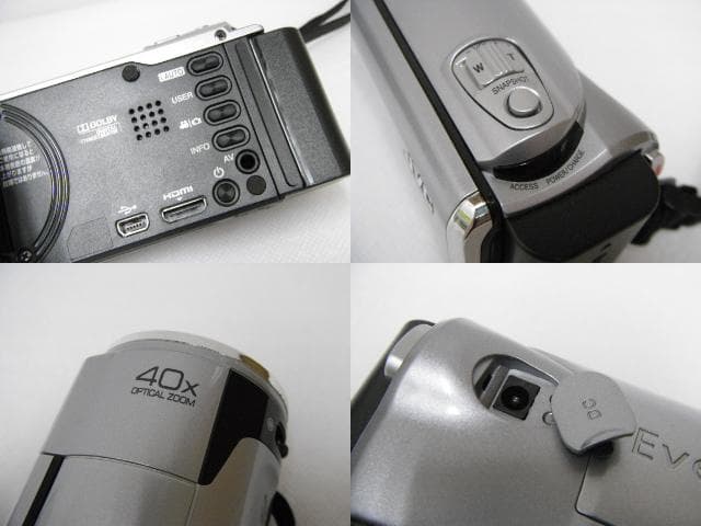 美品JVC Everio エブリオ ビデオカメラ 2012年製 GZ-HM450
