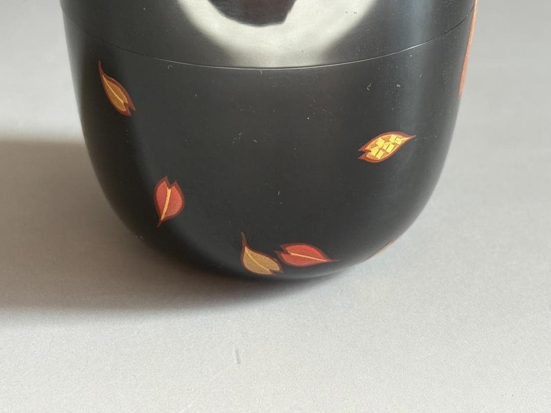 高林吟月 袖二桜蒔絵 棗 薄茶器 茶道具