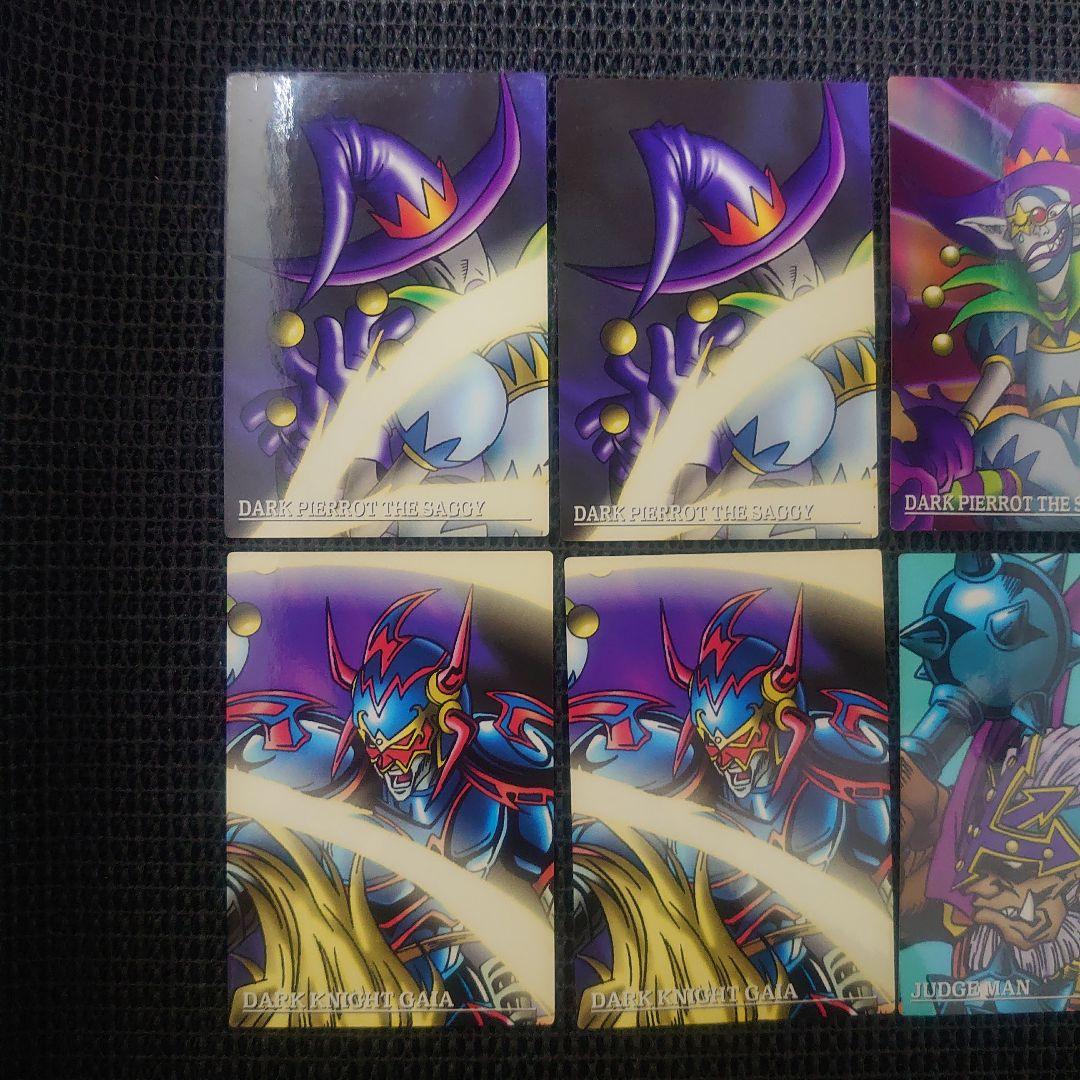 遊戯王 デュエルシーンコレクション ジャンボカードダス 8枚セット