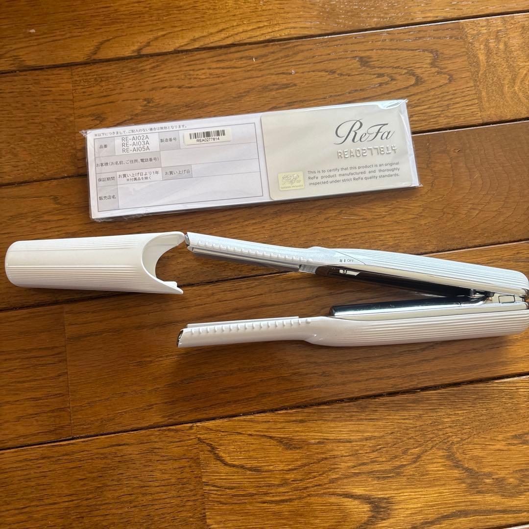 ReFa ストレートヘアアイロン RE-A103 ホワイト - メルカリ
