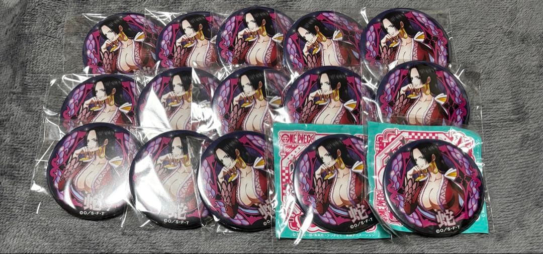 ONEPIECE 輩缶バッジ 25弾 EGGHEAD ボア・ハンコック 15点 - メルカリ
