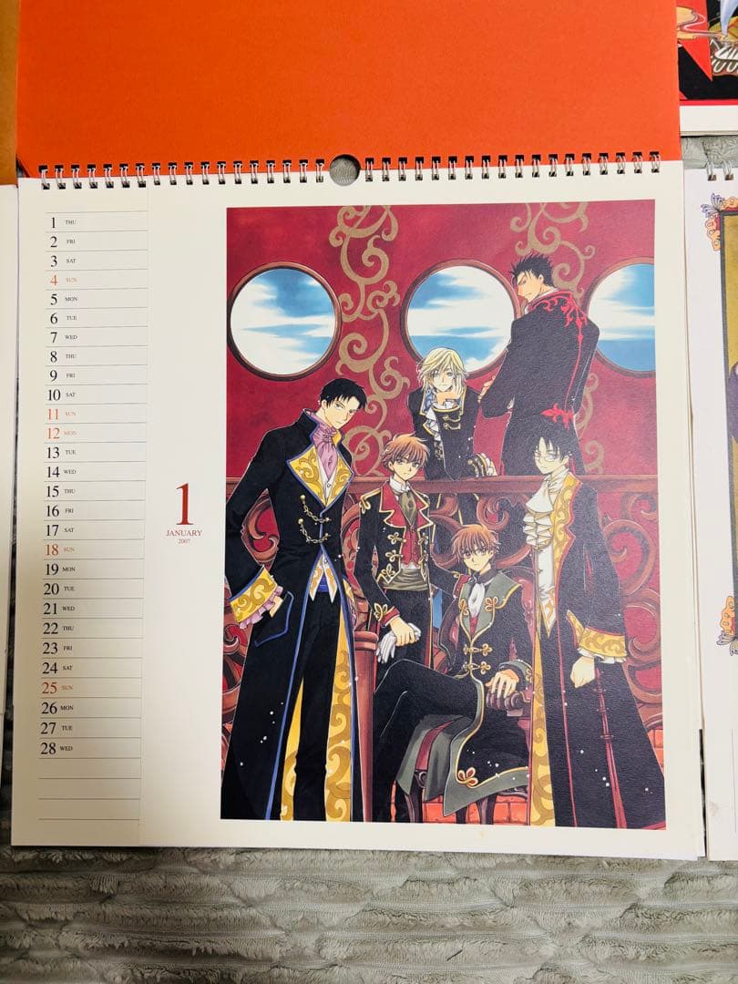 CLAMP(TSUBASA+xxxHOLiC)カレンダー 2004-2008