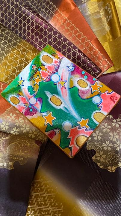 【アクリル画】商品名 小判伝説14 天からの贈り物2　新品