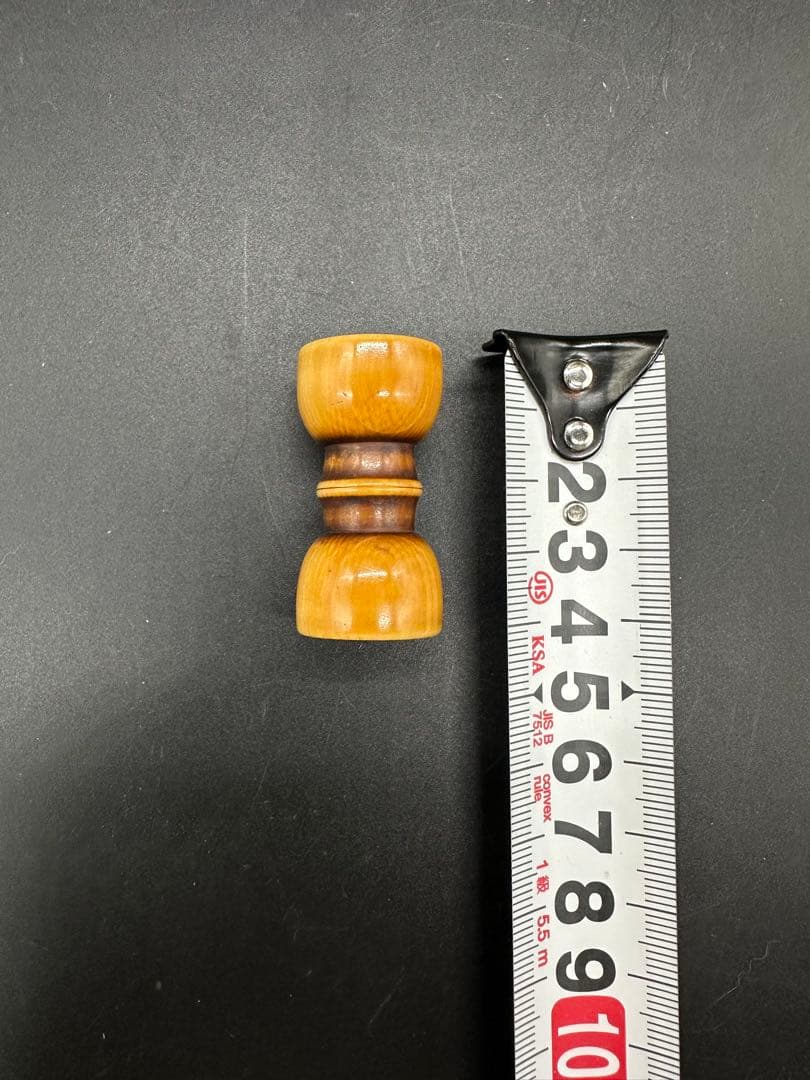 江戸時代 根付 太鼓形 蓋置 天然材質 骨董古美術